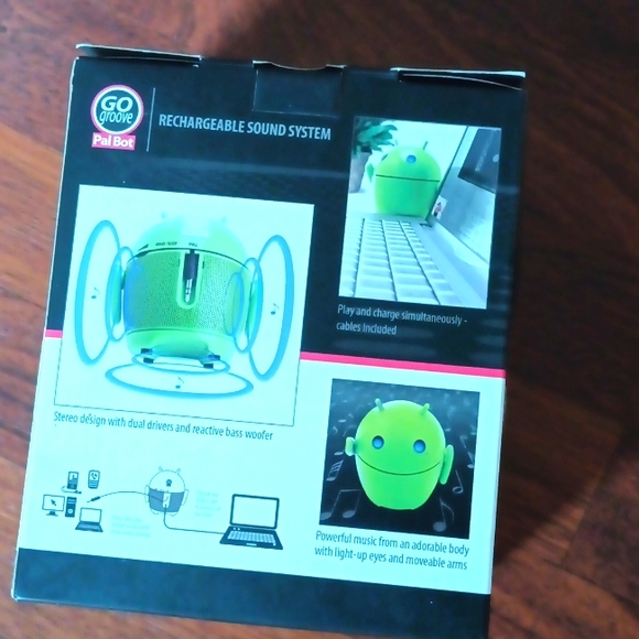 Go Groove Pal Bot Rechargeable Sound System - Picture 4 of 5